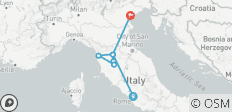  Italy by Train met de hogesnelheidstrein - 7 bestemmingen 