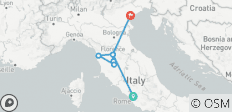  Italien mit dem Hochgeschwindigkeitszug - 7 Destinationen 