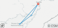  Erlebnisreise im Pacaya Samiria Reservat (All Inclusive) - 7 Tage - 4 Destinationen 
