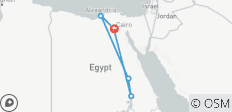  Verken Egypte - Caïro &amp; Nijl-cruise van Aswan naar Luxor - 8 dagen - 6 bestemmingen 