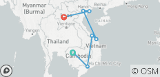  Inspiring Indochina (Small Groups, 16 Days) - 8 destinations 