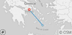  Athen und Santorini: Stille Brise - 3 Destinationen 