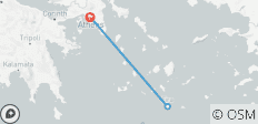  Athene en Santorini ( Geruisloze bries ) - 3 bestemmingen 