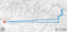  Korte Everest Basiskamp Trek – 10 dagen - 11 bestemmingen 