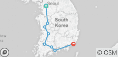  Westliches Südkorea Abenteuer - 3 Tage, 2 Nächte - 8 Destinationen 