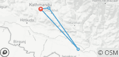  Chisapani Nagarkot Trekking - 4 bestemmingen 