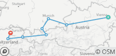  Kerstmarkten van Oostenrijk, Duitsland &amp; Zwitserland - 8 dagen - 8 bestemmingen 