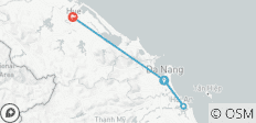  Danang - Hue - Hoian - Bana Gouden Brug 5 dagen 4 nachten - 4 bestemmingen 