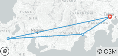  7-Day Japan Delight: Tokyo, Mt. Fuji, Kyoto - 4 destinations 