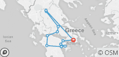  Best of Greece (Base, Winter, 8 Days) - 12 destinations 