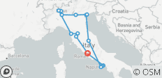  Best of Italy (Winter) - 18 destinations 