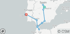  Spain, Morocco &amp; Portugal Whirl - 15 destinations 