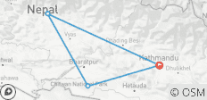  Circuit de 8 jours au Népal - Katmandou, Pokhara et Chitwan - 4 destinations 