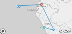  Entdecken Sie die Galápagosinseln &amp; Peru 2024 - 14 Destinationen 