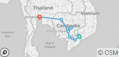  Faszinierendes Vietnam, Kambodscha und der Mekong inkl. Bangkok (Nordkurs) 2022 - 11 Destinationen 