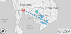  Fascinating Vietnam, Cambodia &amp; the Mekong River with Bangkok (Southbound) (12 destinations) - 12 destinations 