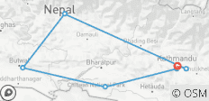  Nepal Highlights Tour - 7 destinations 