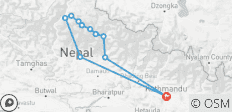  Annapurna Entdeckungsreise - 12 Destinationen 