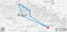  Annapurna Entdeckungsreise - 12 Destinationen 