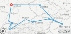  East Europe from Frankfurt - 9 Days - 13 destinations 