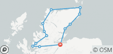  North Coast 500 Keingruppenreise ab Iverness - 3 Tage - 13 Destinationen 