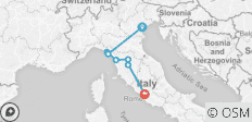  Italiaanse wonderen - 7 bestemmingen 