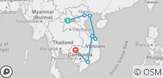  Panoma Indochina 14days/13nights - 7 destinations 