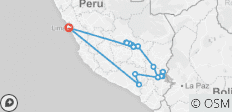  Peru Reizen 13D/12N: Lima - Arequipa - Puno - Cusco - 18 bestemmingen 
