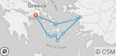  Die Inseln von Griechenland und der Türkei - Kreuzfahrt - 11 Destinationen 