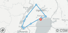  Activités et animaux sauvages en Ouganda- 15 jours - 10 destinations 
