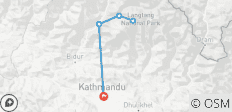  Langtang-Valley-Trek (7 Tage) - 7 Destinationen 