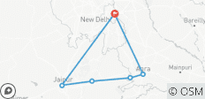  Raj to Taj &amp; Beyond - Golden Triangle with Fatehpur Sikri and Abhaneri Step Well !! - 6 destinations 