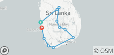  Circuit de 7 jours au Sri Lanka - 11 destinations 