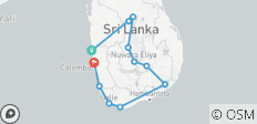  Circuit de 7 jours au Sri Lanka - 11 destinations 