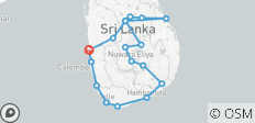  Semi-luxueuze rondreis door Sri Lanka - 18 bestemmingen 