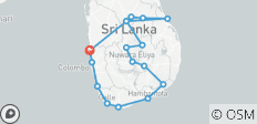  Semi-Luxury Travel Sri Lanka - 17 destinations 