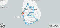  Grote rondreis door Sri Lanka - 17 bestemmingen 
