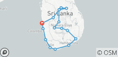 Grand tour exclusif du Sri Lanka - 17 destinations 