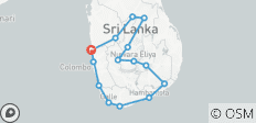  Grand tour exclusif du Sri Lanka - 15 destinations 