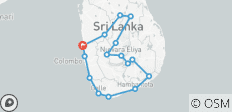  Grand tour exclusif du Sri Lanka - 16 destinations 