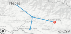  Kathmandu, Pokhara &amp; Chitwan Tour with White Water Rafting - 7 destinations 