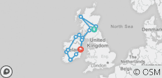  Scotland and Ireland (Classic, Winter, 13 Days) - 16 destinations 