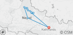  Annapurna Circuit Trek - 12 bestemmingen 