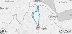  10 Tage Äthiopien Northern Historic Tour - 7 Destinationen 