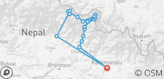  Manaslu Tsum Valley Trek -24 Days - 18 destinations 