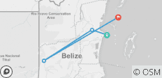  Ontdek Belize National Geographic-reizen - 4 bestemmingen 