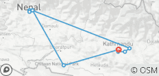  Nepal Privatrundreise - 10 Destinationen 