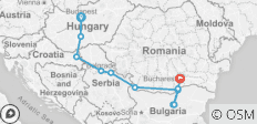  Der Zauber Osteuropas (Start Budapest, Ende Bukarest) - 11 Destinationen 