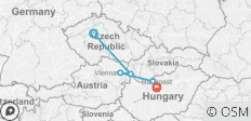  Prag, Wien und Budapest (Winter, 10 Tage) - 5 Destinationen 