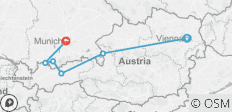 Weihnachtsmärkte in Österreich &amp; Bayern (Klassische Rundreise, 8 Tage) - 6 Destinationen 